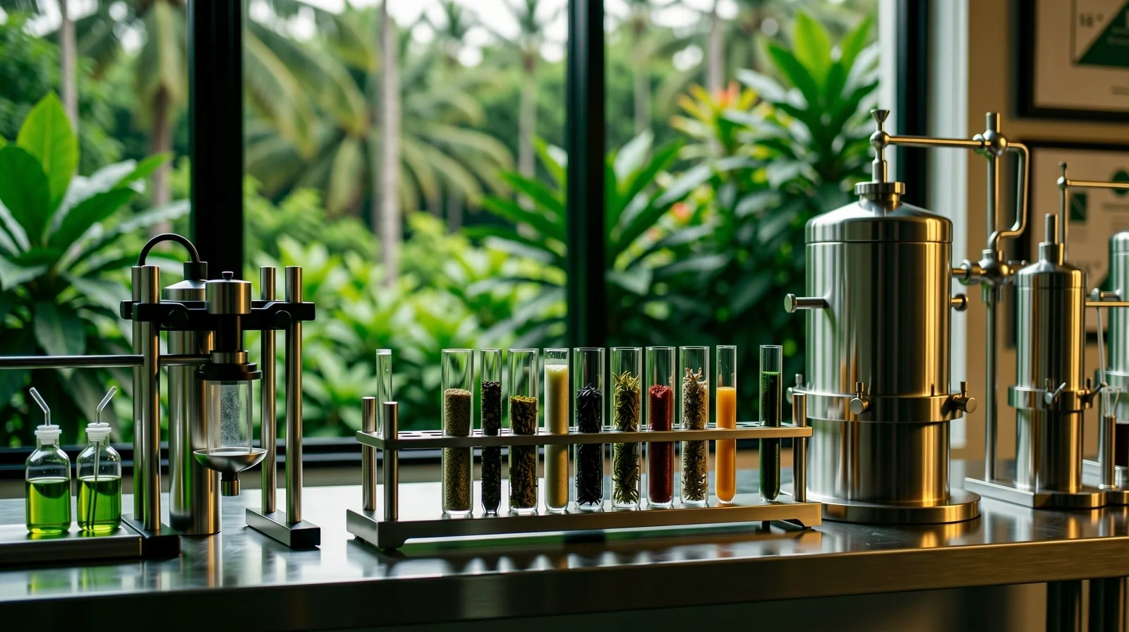 PrimaPria botanical laboratory setting